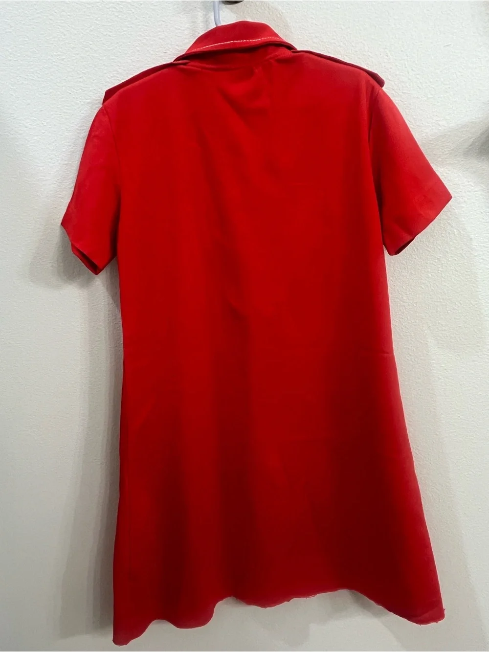 Vtg Carol Evans for Penney's Girls Penn Prest Poly Dress Size 10 Easy Care